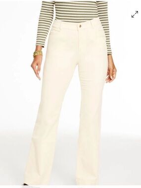 Talbots Heritage White Corduroy Pants